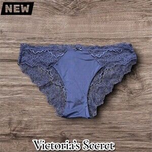 New NWT Victoria’s Secret Lace Hiphugger Panty – Purple Mauve – Size Large